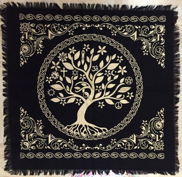 Spirit & Celestial Wonders Altar Cloth - Tree of Life