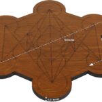 Spirit & Celestial Wonders Curawood Metatron’s Cube Crystal Grid