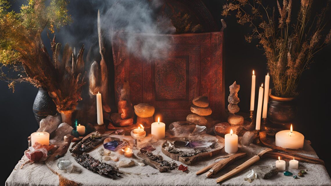 Spirit & Celestial Wonders Spiritual Altar