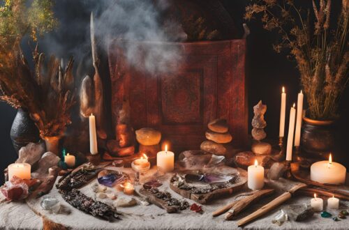 Spirit & Celestial Wonders Spiritual Altar